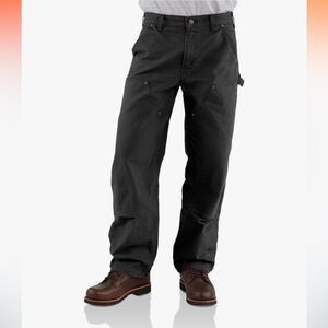 Carhartt Men's Loose Fit Washed Duck Double-Front Utility Work Pants
